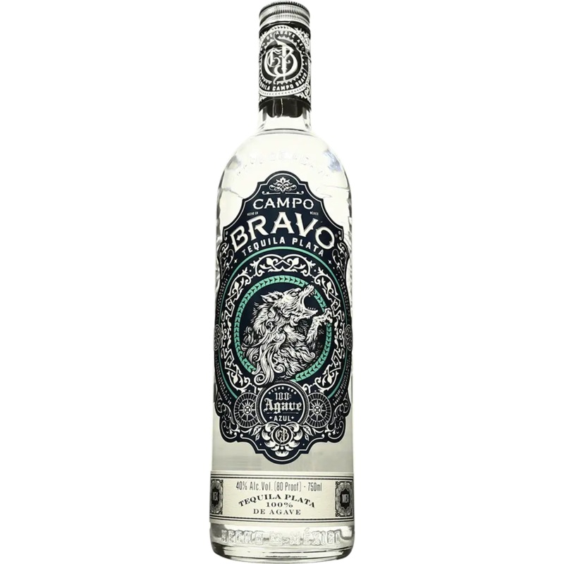 Campo Bravo Plata Tequila 750ml