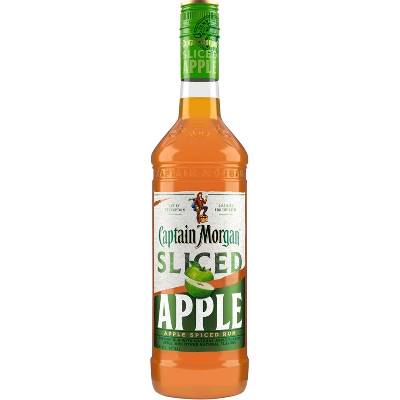 Captain Morgan Sliced Apple Spiced Rum 750ml