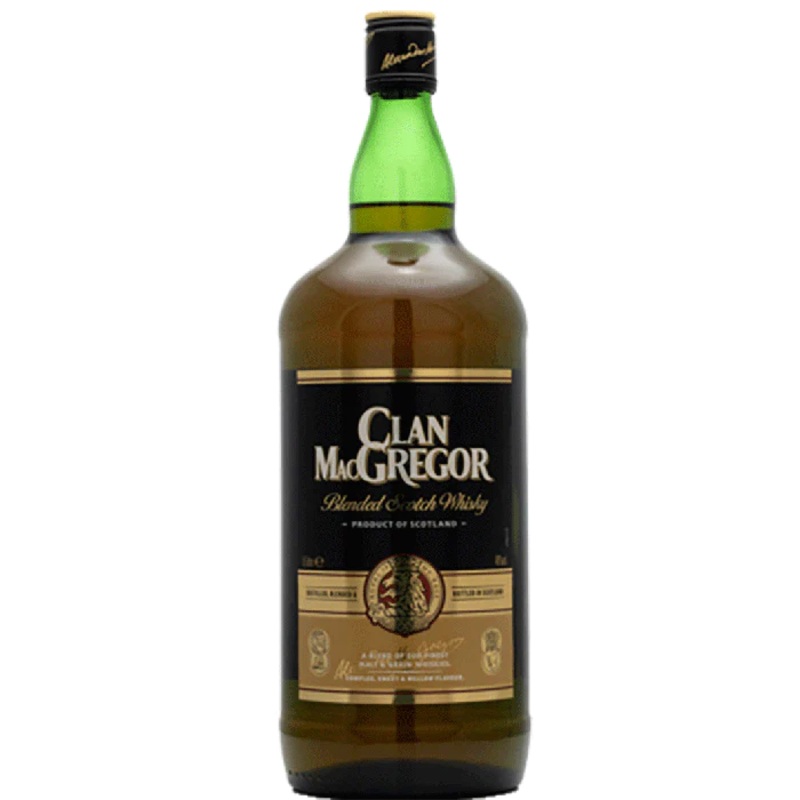 Clan Macgregor Blended Scotch Whisky 1.75Lt