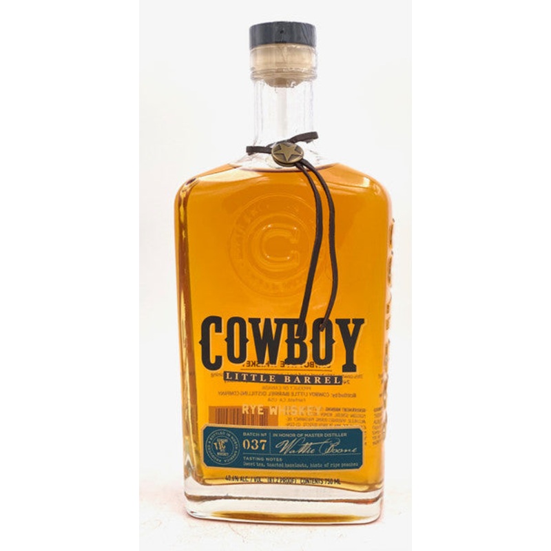 Cowboy Little Barrel Rye Whiskey