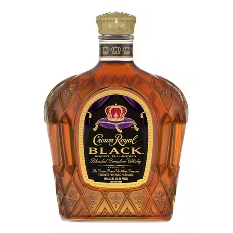 Crown Royal Black Blended Canadian Whisky 750ml