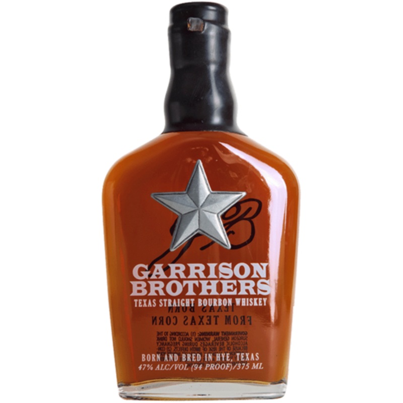 Garrison Brothers Boot Flask Straight Bourbon Whiskey 375ml