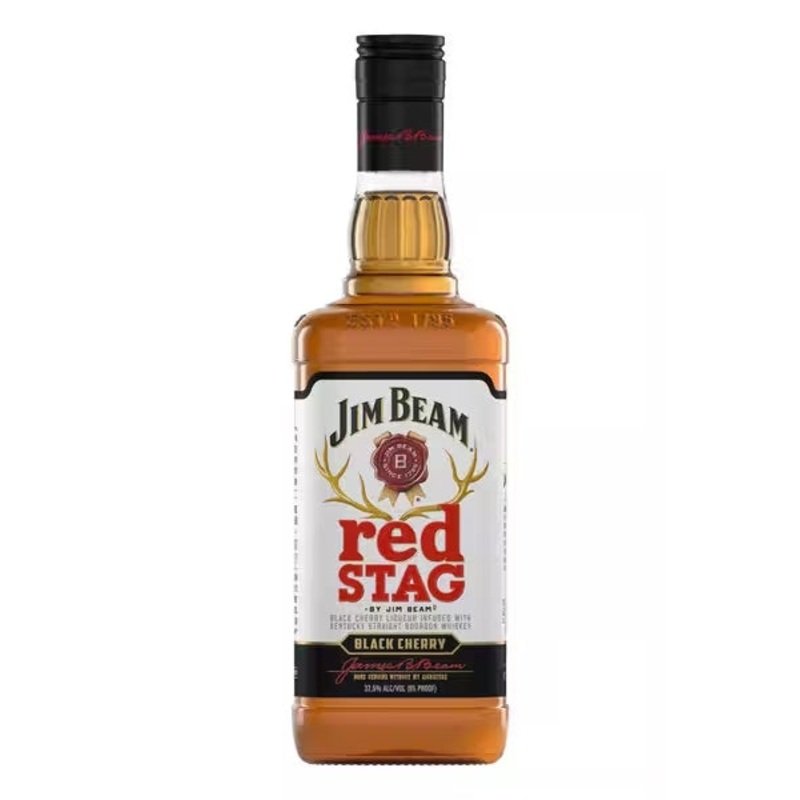 Jim Beam Red Stag Black Cherry Bourbon Whiskey 750ml