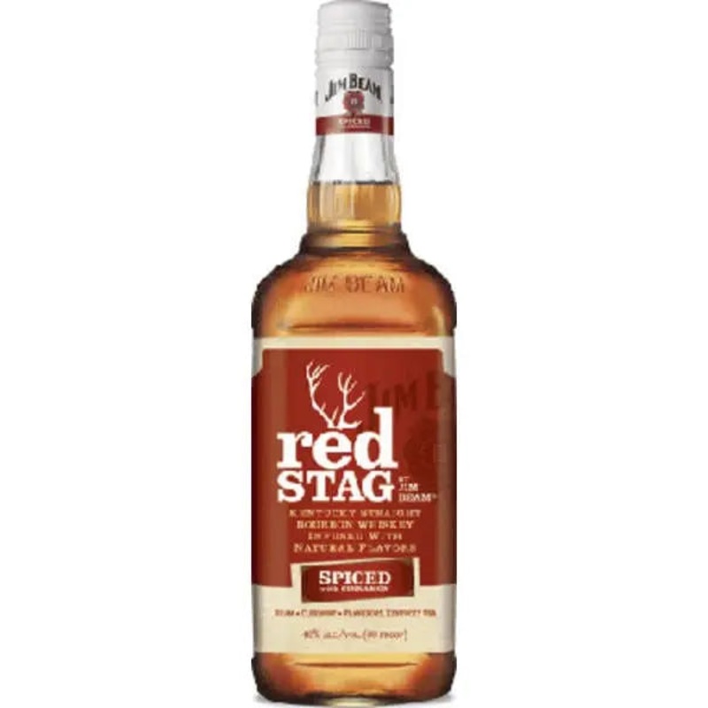 Jim Beam Red Stag Spiced Cinnamon Bourbon Whiskey 1.75Lt