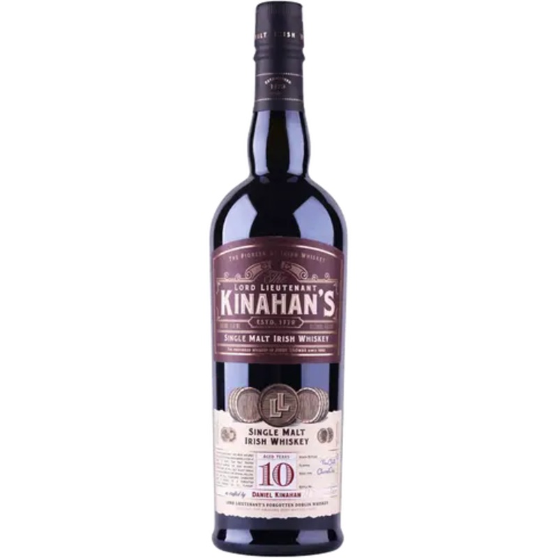 Kinahan's Single Malt 10 Year Old Irish Whiskey 750ml