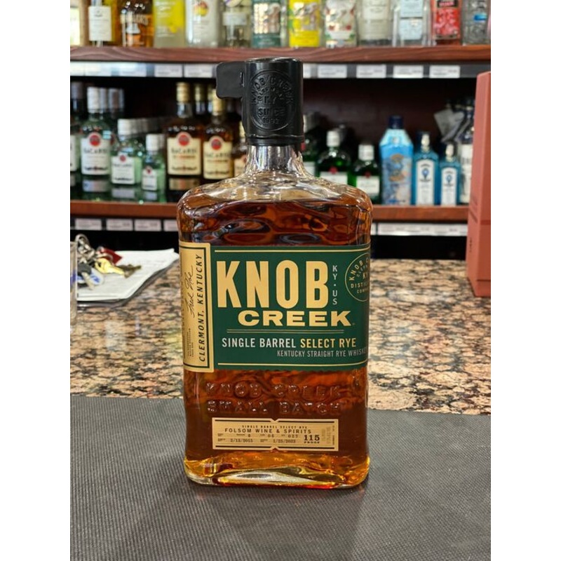 Knob Creek Select Rye Whiskey Single Barrel Pick 750ml