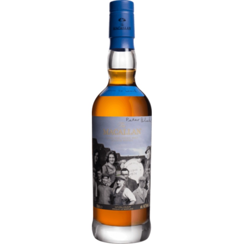 Macallan Anecdotes of Ages Collection Peter Blake Down to Work Limited Edition Single Malt Scotch Whisky 750ml