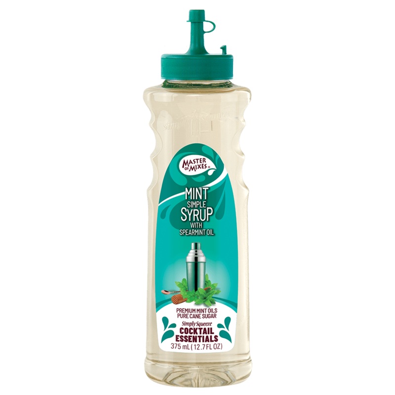 Master Of Mixes Cocktail Essentials Mint Syrup 375ml