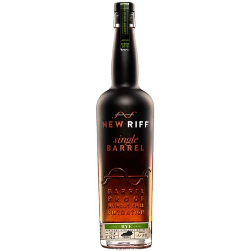 New Riff Single Barrel Straight Rye Whiskey 750ml