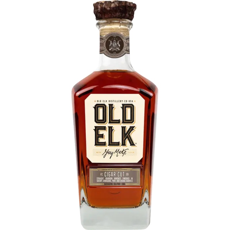 Old Elk Cigar Cut Cask Finished Straight Bourbon Whiskey 750ml
