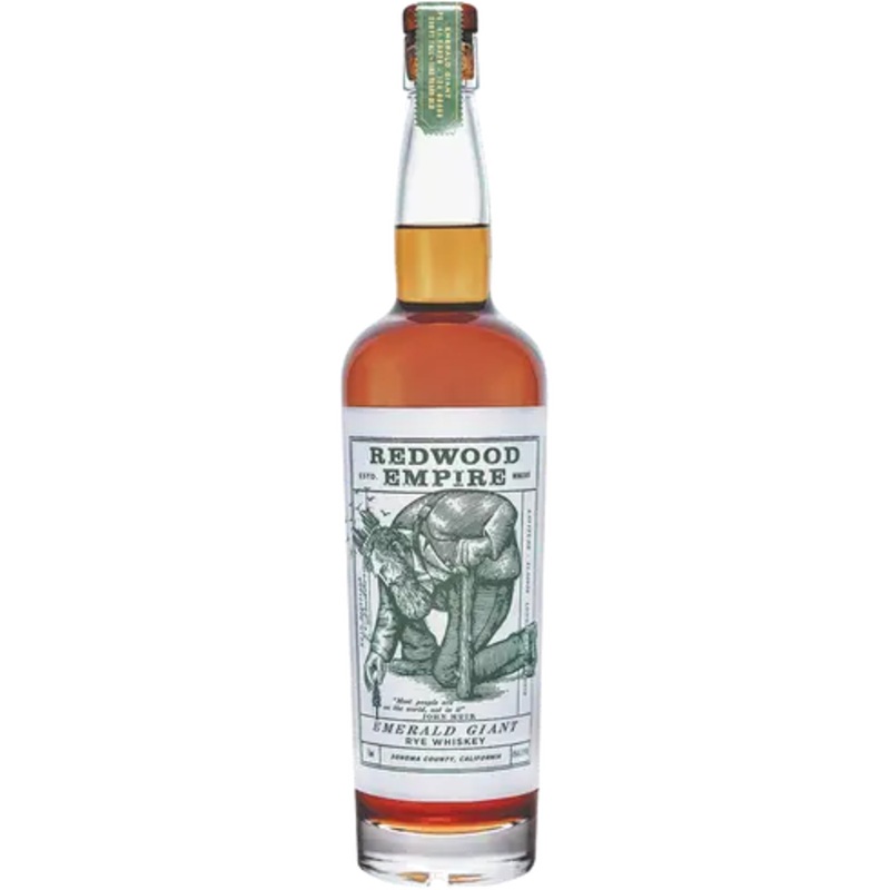 Redwood Empire Emerald Giant Rye Whiskey 750ml