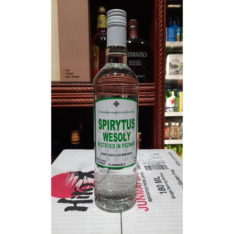 Spirytus Wesoly 192 Proof Spirit 750ml