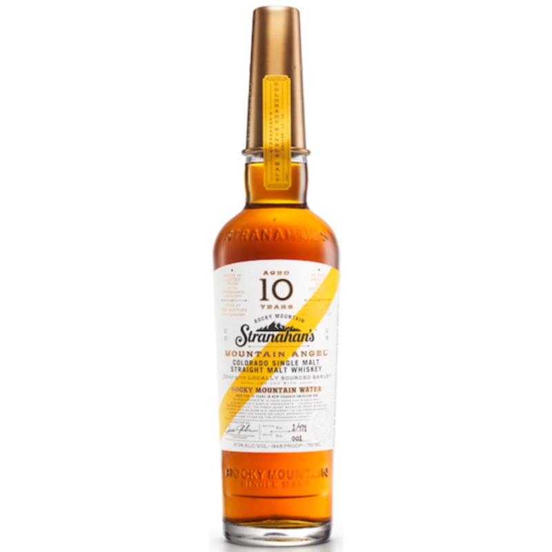 Stranahan's Mountain Angel 10 Year Old Single Malt Whiskey 750ml