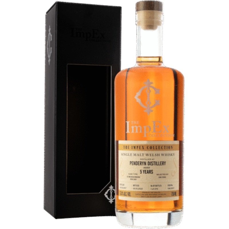 The ImpEx Collection Penderyn 5 Year Old Madeira Cask Single Malt Whisky 750ml