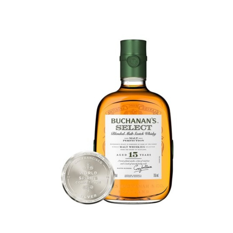 Buchanan's Select 15 Year Old Blended Malt Scotch Whisky 750ml