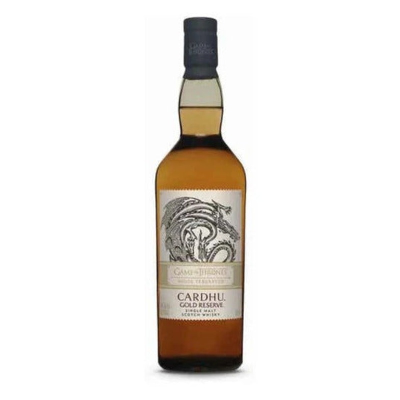 Cardhu Game of Thrones House Targaryen Gold Reserve Single Malt Scotch Whisky 750ml