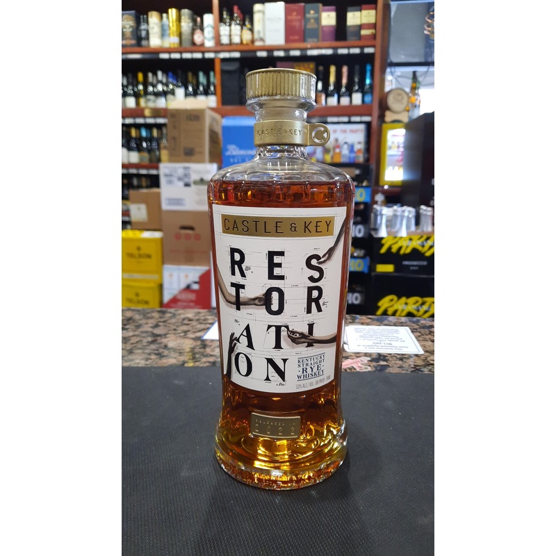Castle & Key Restoration Kentucky Rye Whiskey 750ml