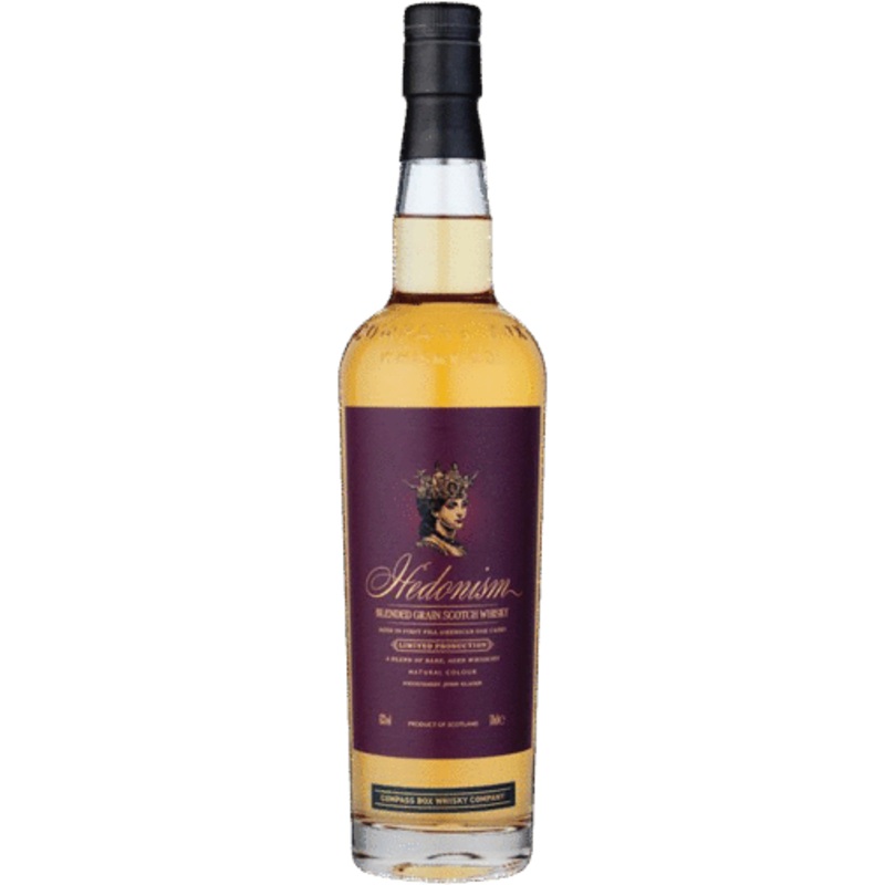 Compass Box Hedonism Blended Grain Scotch Whisky 750ml