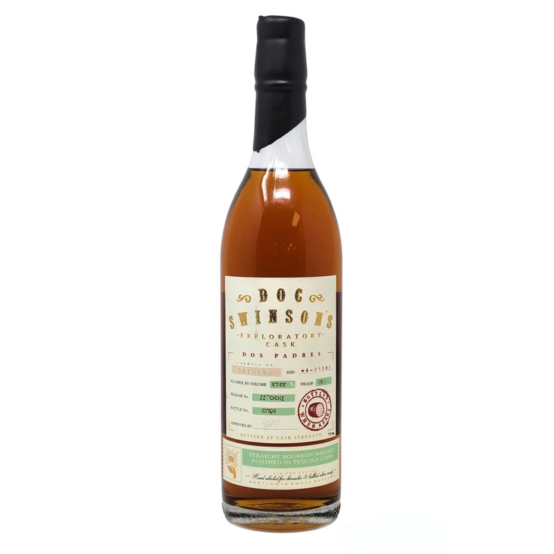 Doc Swinson's Exploratory Cask Dos Padres Straight Bourbon Whisky 750ml
