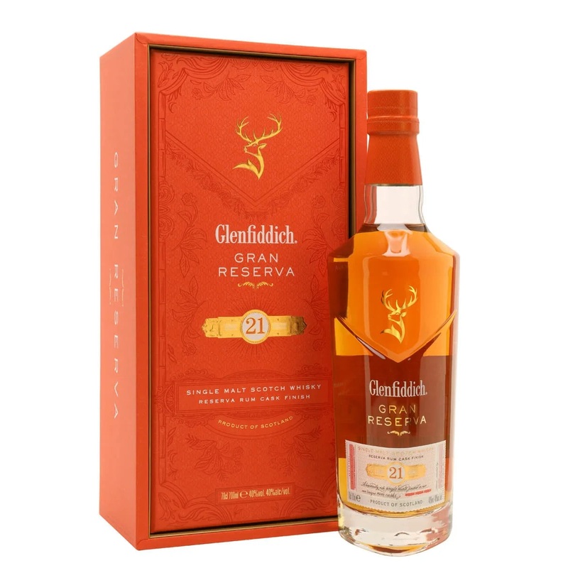 Glenfiddich Gran Reserva 21 Year Old Rum Cask Finish Scotch Whisky
