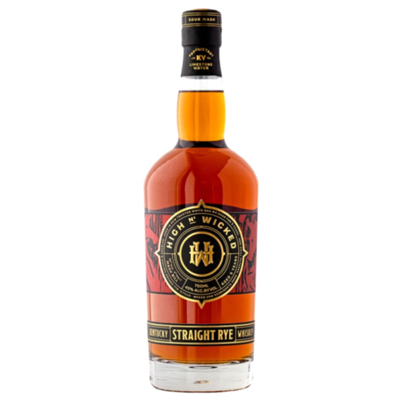 High N Wicked Kentucky Straight Rye Whiskey 750ml
