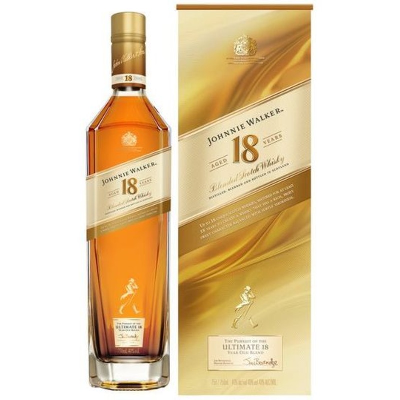 Johnnie Walker Gold Label 18 Year Old Blended Scotch Whisky 750ml
