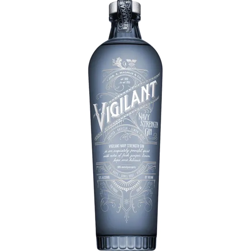 Jos. A. Magnus & Co. Vigilant Navy Strength Gin 750ml