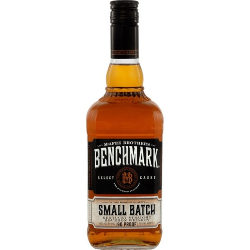 McAfee's Benchmark Old No. 8 Small Batch Select Casks Kentucky Straight Bourbon Whiskey 750ml