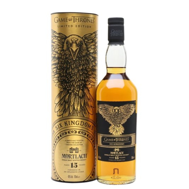 Mortlach Game of Thrones Six Kingdoms 15 Year Old Single Malt Scotch Whisky 750ml