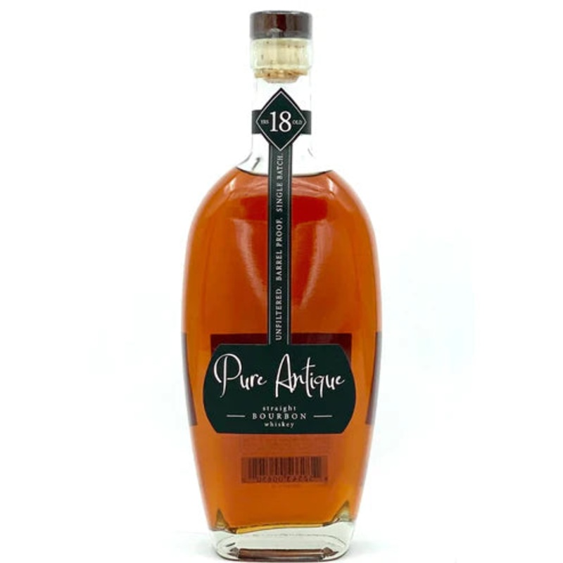 Pure Antique 18 Year Old Straight Bourbon Whiskey 750ml