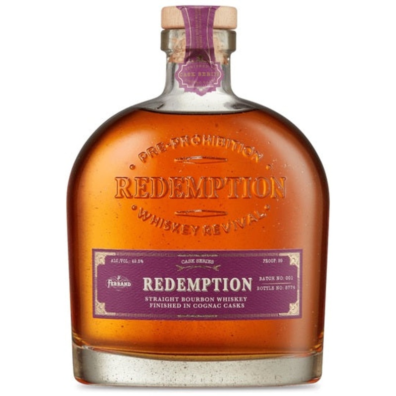 Redemption Cognac Cask Series Straight Bourbon Whiskey 750ml