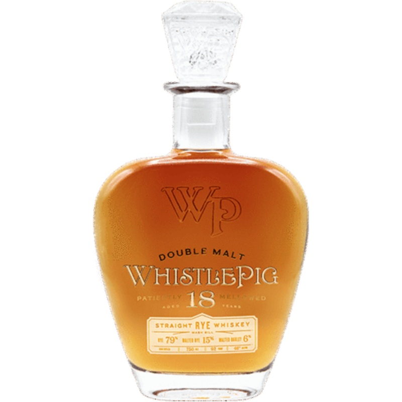 WhistlePig Farm Double Malt 18 Year Old 4th Edition Straight Rye Whiskey 750ml