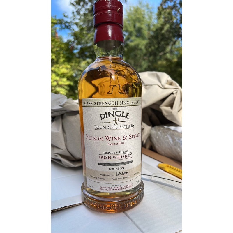 Dingle Founding Fathers Single Cask Irish Whiskey 750ml