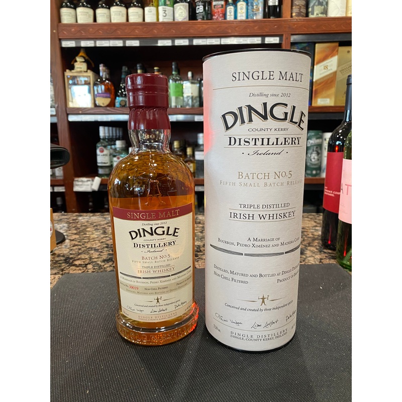 DINGLE IRISH Single Malt WHISKEY 750Ml Batch 5