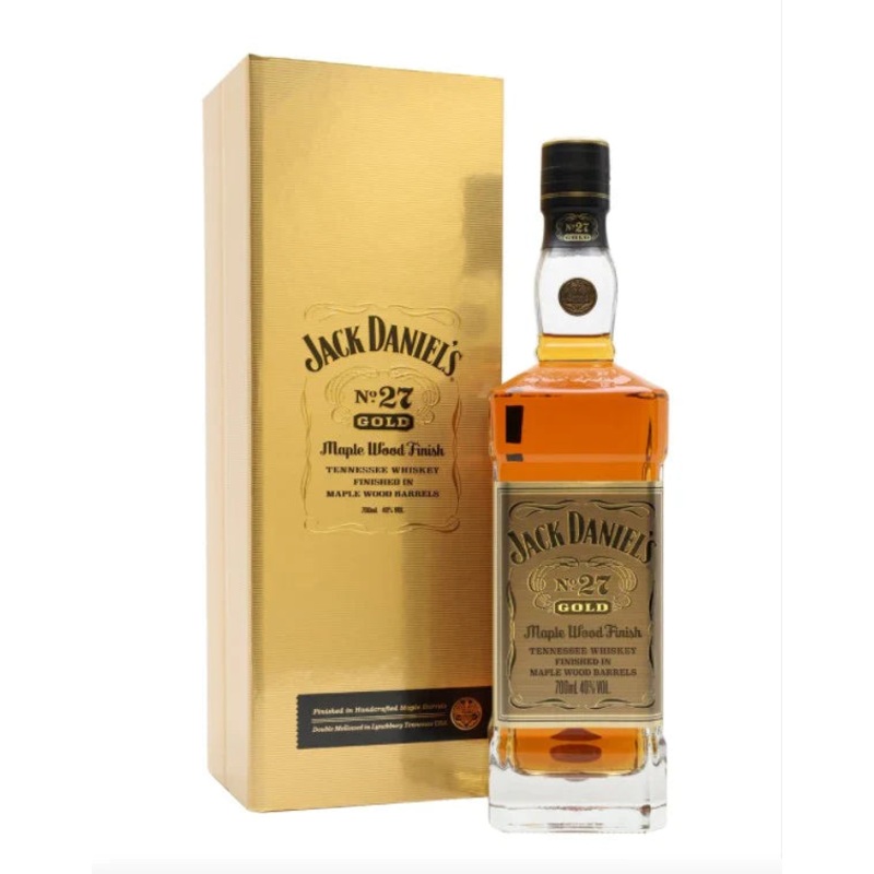 Jack Daniels No 27 Gold Maple Wood Finish Whiskey 750ml