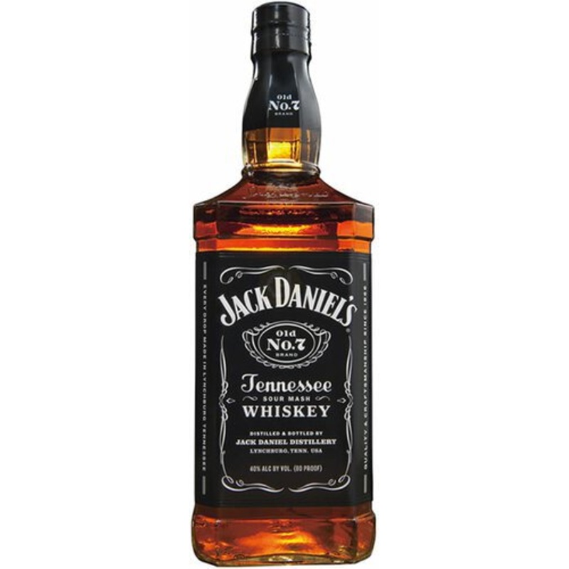 Jack Daniels Old No. 7 Tennessee Sour Mash Whiskey 1.75Lt