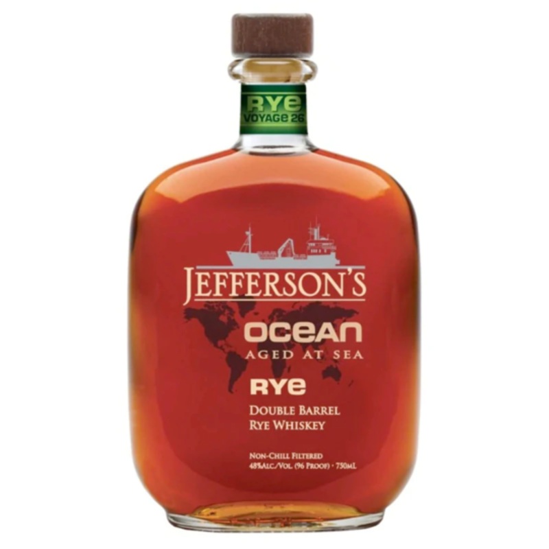 Jefferson's Ocean Aged at Sea Double Barrel Rye Whiskey 750ml