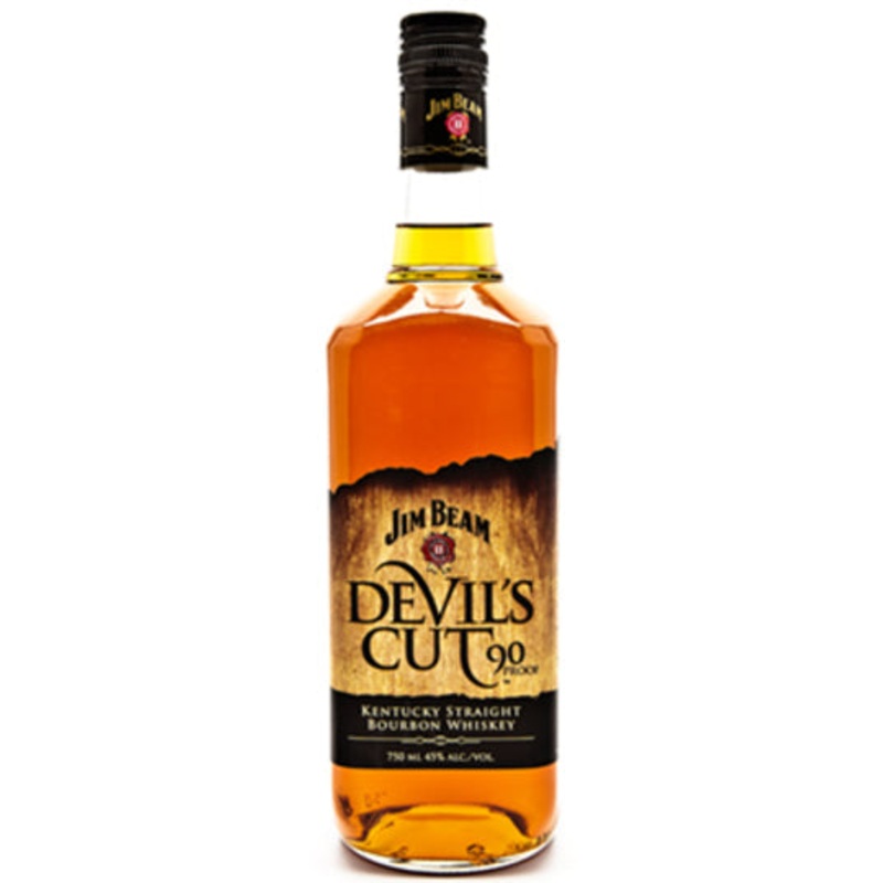 Jim Beam Devils Cut Kentucky Straight Bourbon Whiskey 750ml