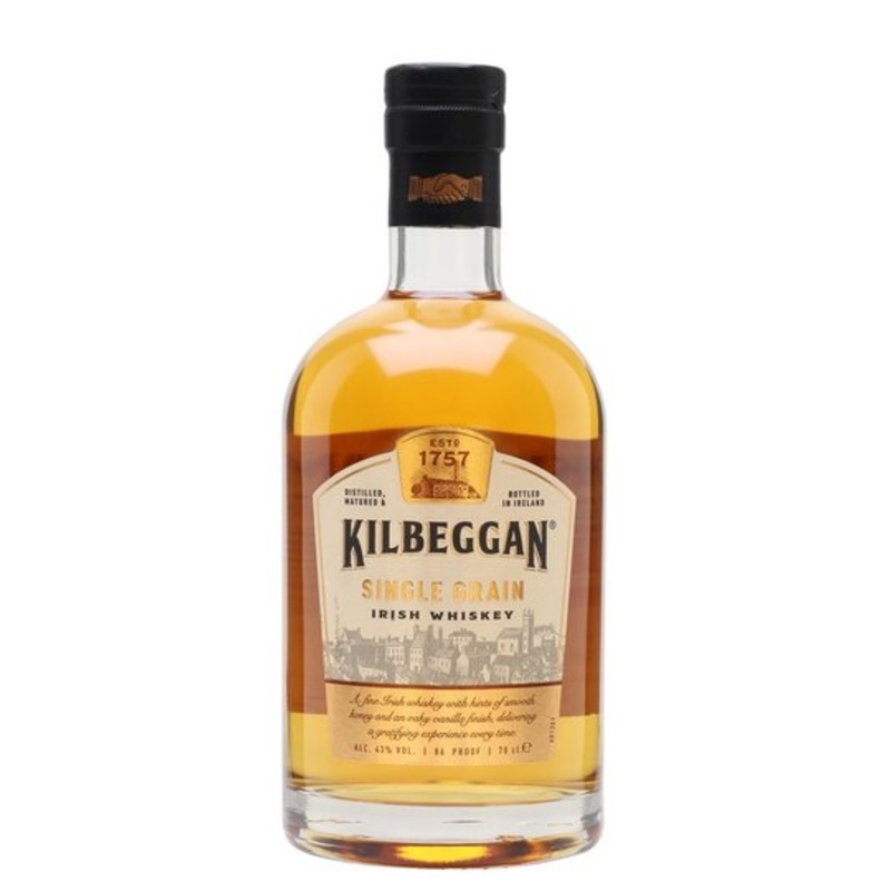 Kilbeggan Single Grain Irish Whiskey 750ml