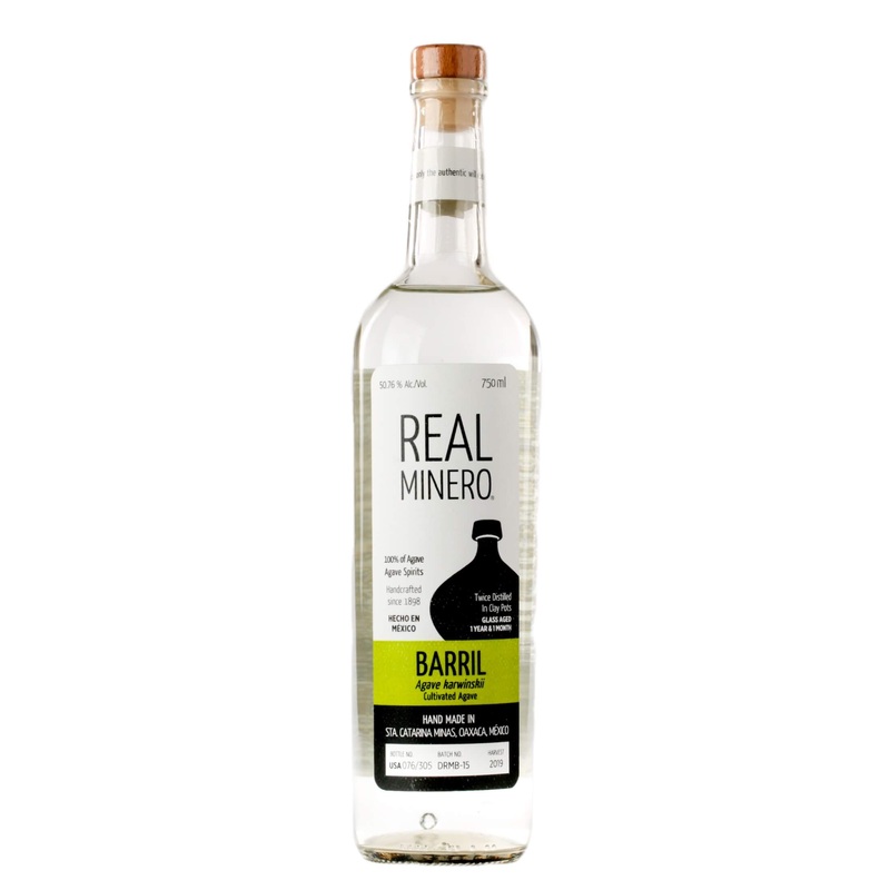 Real Minero Barril Mezcal