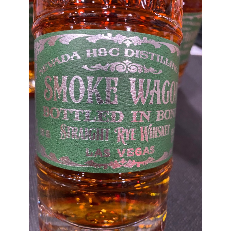 Smoke Wagon Bottled in Bond Straight Rye Whiskey