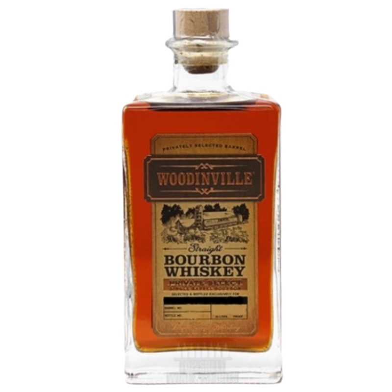 Woodinville Private Select Single Barrel Select Bourbon Whiskey 750ml