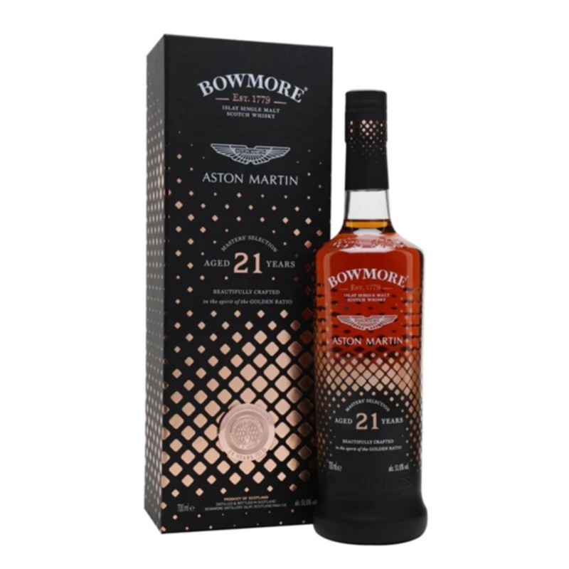 Bowmore Aston Martin Masters Selection 21 Year Old Single Malt Scotch Whisky 750ml