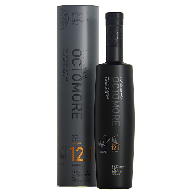 Bruichladdich Octomore Edition 12.1 Super Heavily Peated Single Malt Scotch Whisky 750ml