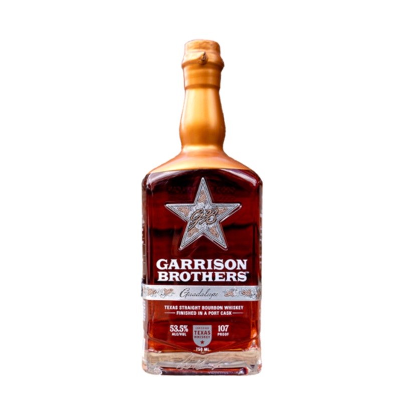 Garrison Brothers Guadalupe Finished In a Port Cask Texas Straight Bourbon Whiskey 750ml