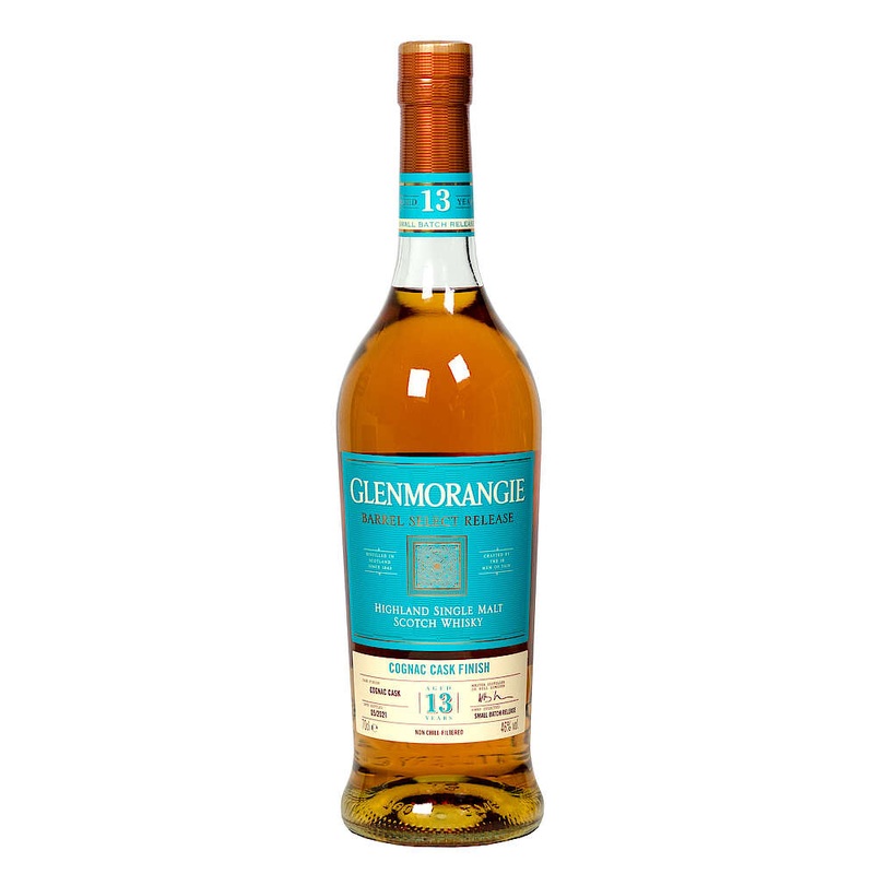 Glenmorangie Barrel Select Release 13 Year Old Cognac Cask Finish Scotch Whisky 750ml