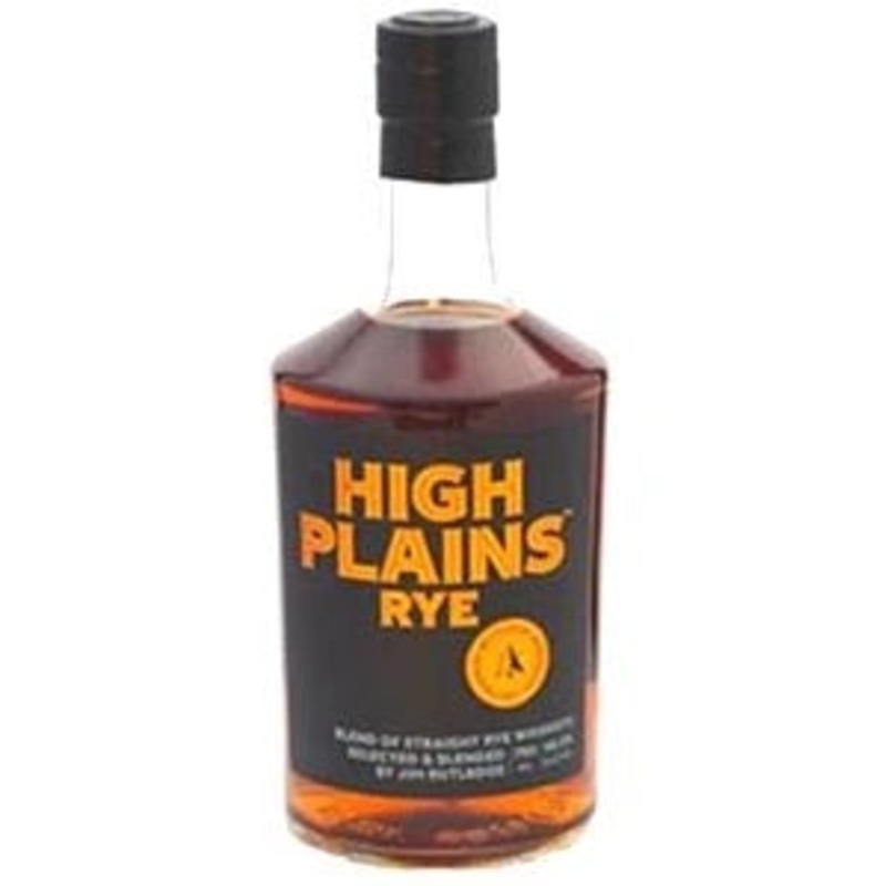 J. W. Rutledge High Plains Straight Rye Whiskey 750ml