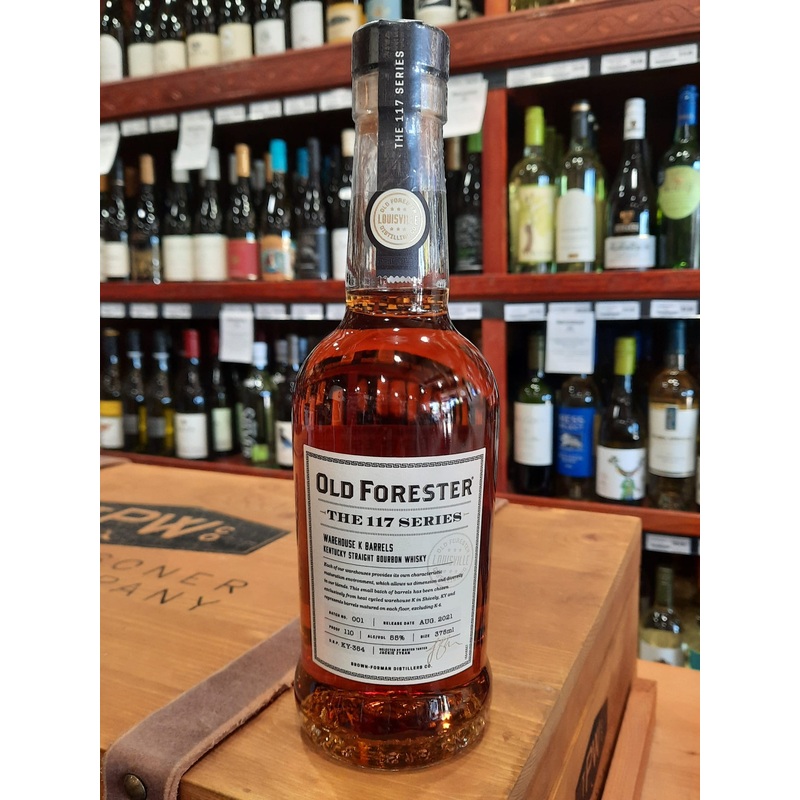 Old Forester The 117 Series Warehouse K Barrels Kentucky Straight Bourbon Whisky 375ml