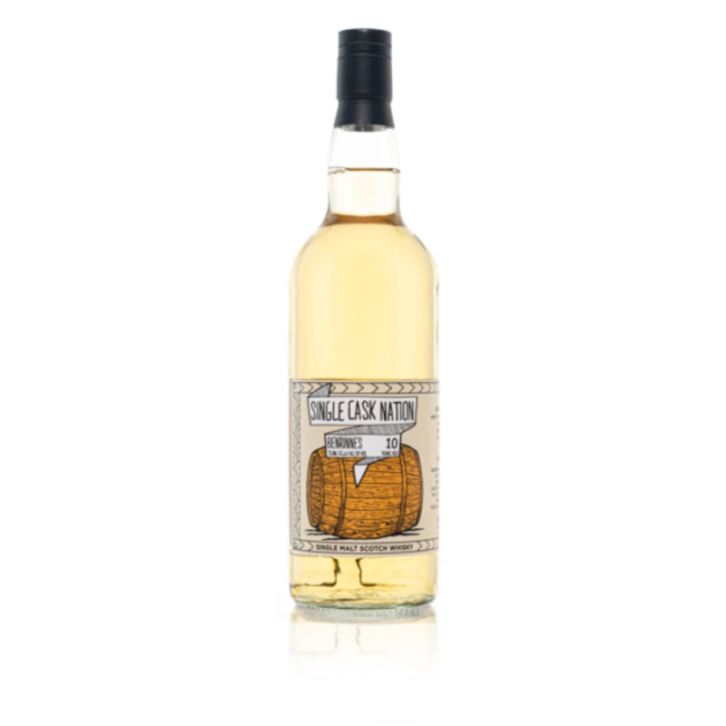 Single Cask Nation Benrinnes 10 Year Old Single Malt Scotch Whisky