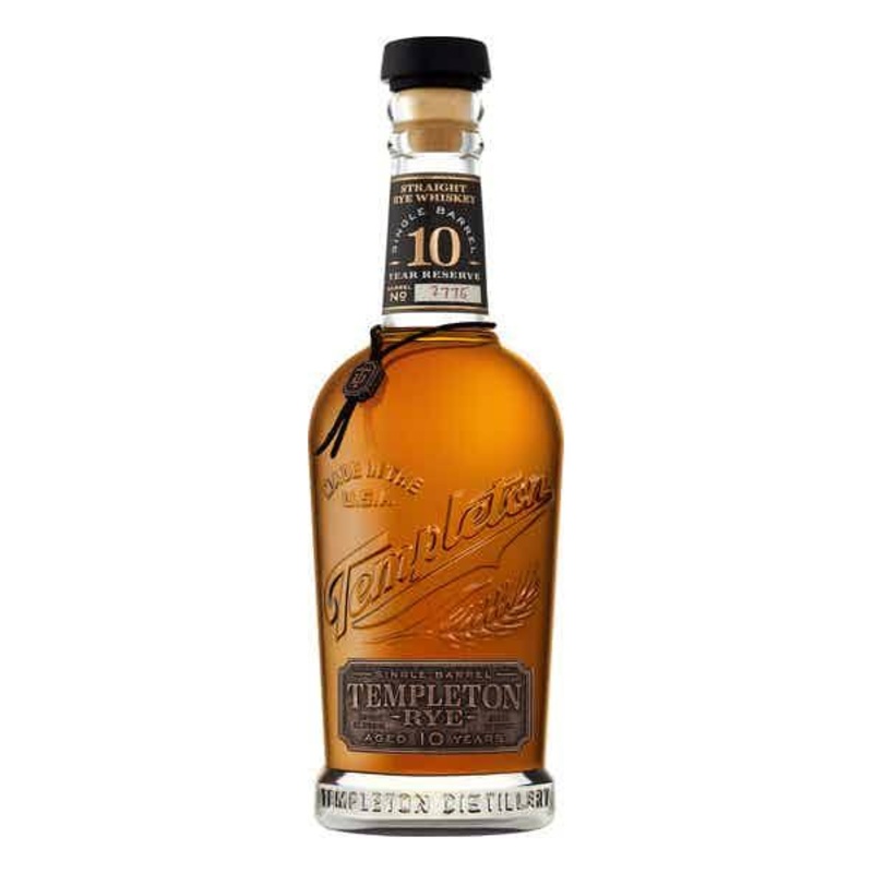 Templeton 10 Year Old Reserve Single Barrel Straight Rye Whiskey 750ml